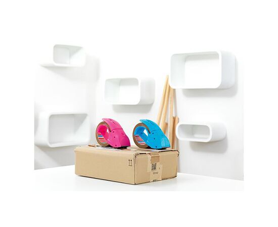 Ручной диспенсер с лентой Tesa [T51113-00000-00] (розовой, 50 м x 48 мм) фотография 5