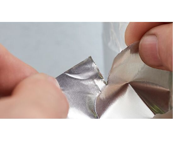 Алюминиевая клейкая лента Tesa [T56223-00000-11] (80 мкм, 10 м x 50 мм) фотография 9