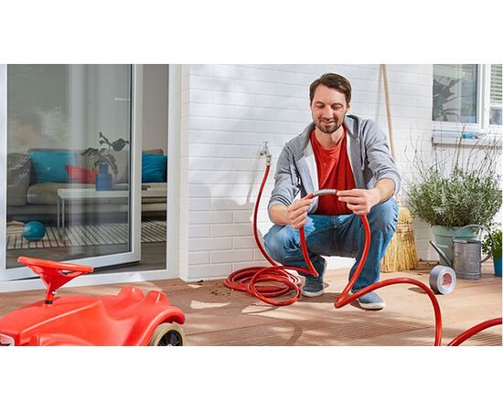 Армированная клейкая лента Tesa Extra Power [T56388-00000-12] (серая, тканевая основа, 25 м x 50 мм) фотография 7