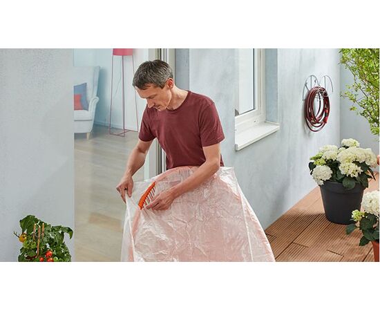 Сверхпрочная армированная клейкая лента Tesa Extra Power [T56395-00000-00] для наружных ремонтных работ (прозрачная, 25 м x 48 мм) фотография 2