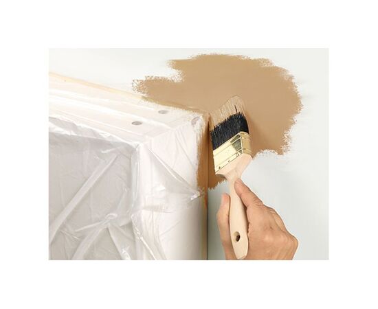 Укрывная пленка Tesa [T57117-00000-03] с малярной лентой (прозрачная, 17 м x 2600 мм) фотография 6