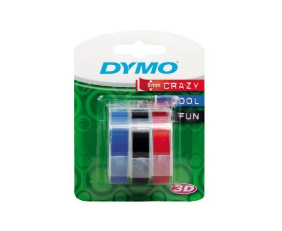 Ленты Dymo [S0847750/146079] для принтера Omega (черная, синяя, красная) фотография 2