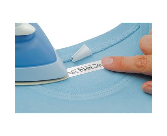 Лента Dymo [S0718850/18769] для принтера Letratag (нейлон, черный на белом) фотография 5