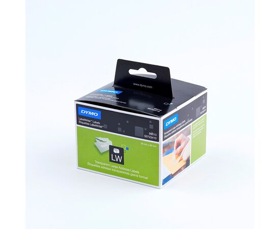 Адресные этикетки [S0722410/99013] для принтеров серии Label Writer (прозрачная, пластик, 36х89 мм) фотография 2