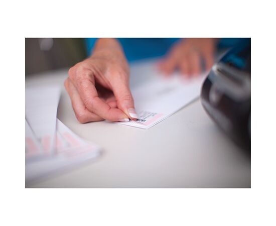 Адресные этикетки разноцветные [S0722380/99011] для принтеров серии Label Writer (желтый, розовый, синий, зеленый, 89х28 мм) фотография 3