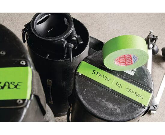 Тканевая лента Tesa [T4651-04-50-50] премиум-класса c акриловым покрытием (черная, 310 мкм, 50 м x 50 мм) фотография 11