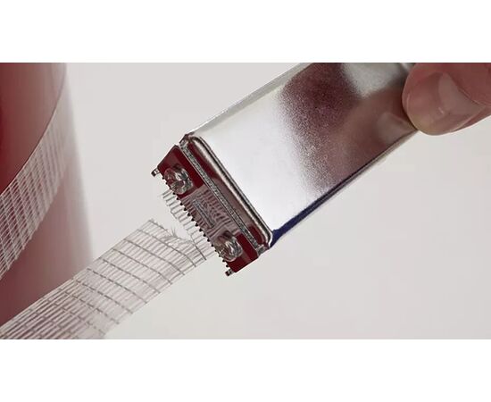 Универсальная лента Tesa [T4591] c продольно-поперечным армированием (прозрачная, 140 мкм, 50 м x 1000 мм) фотография 5