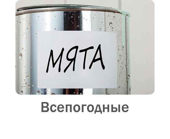 Этикетки самоклеящиеся всепогодные Living [62025] (белые, 47.5х35 мм) фотография 6