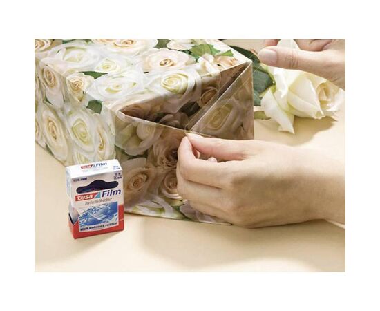 Лента Tesa Crystal Clear [T57329-00000-02] (прозрачная, 10 м x 19 мм) фотография 4