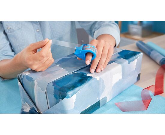 Мини-диспенсер с прозрачной лентой Tesa [T58230-00000-01] (10 м x 19 мм) фотография 5