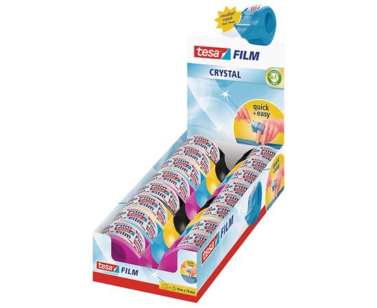 Мини-диспенсер с прозрачной лентой Tesa [T58230-00000-01] (10 м x 19 мм) фотография 7
