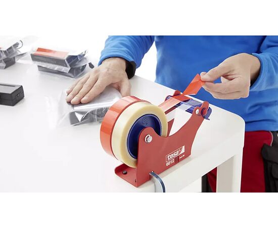 Диспенсер универсальный ручной Tesa [T6012] для упаковочных лент шириной до 50 мм фотография 3