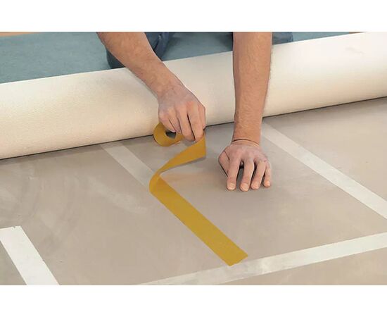 Двусторонняя пленочная лента Tesa [T64620-00016-11] (белая, полипропилен, 25 м x 50 мм) фотография 4