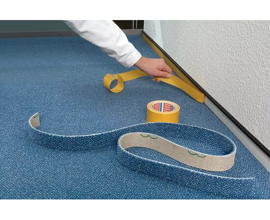 Двусторонняя пленочная лента Tesa [T64620-00016-11] (белая, полипропилен, 25 м x 50 мм) фотография 6