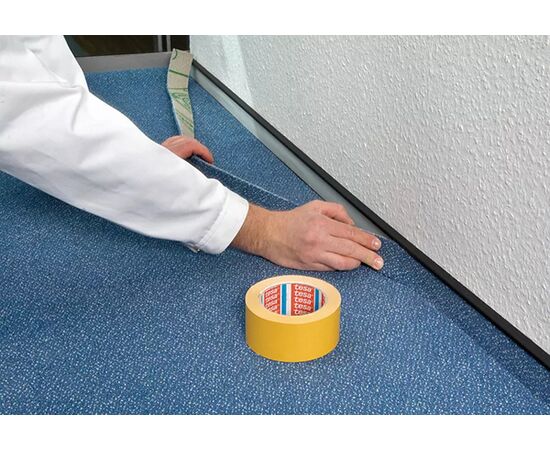 Двусторонняя пленочная лента Tesa [T64620-00016-11] (белая, полипропилен, 25 м x 50 мм) фотография 8