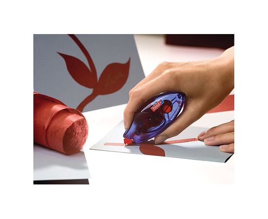 Клеящий роллер Tesa ecoLogo [T59171-00002-04] (пермаментный, одноразовый, 8.5 м x 8.4 мм, блистер) фотография 7