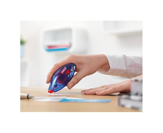 Клеящий роллер Tesa ecoLogo [T59171-00002-04] (пермаментный, одноразовый, 8.5 м x 8.4 мм, блистер) фотография 3