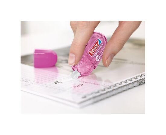 Ленточный мини-корректор Tesa [T59817-00000-00] (6 м x 5 мм, блистер, 2 шт) фотография 2
