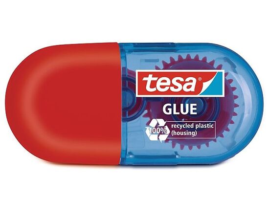 Клеевой мини-роллер Tesa ecoLogo [T59820-00000-00] (6 м x 5 мм, блистер, 2 шт) фотография 2