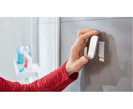 Водостойкий самоклеящийся металлический крючок Tesa Powerstrips [T59765-00000-00] (до 2 кг) фотография 10