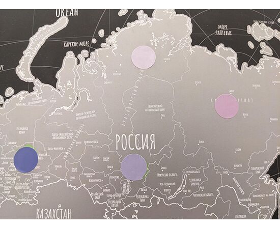 Самоклеящиеся этикетки-точки Avery Zweckform [С4001] (пастель 2, темный градиент, Ø18 мм, 96 шт/уп), изображение 6